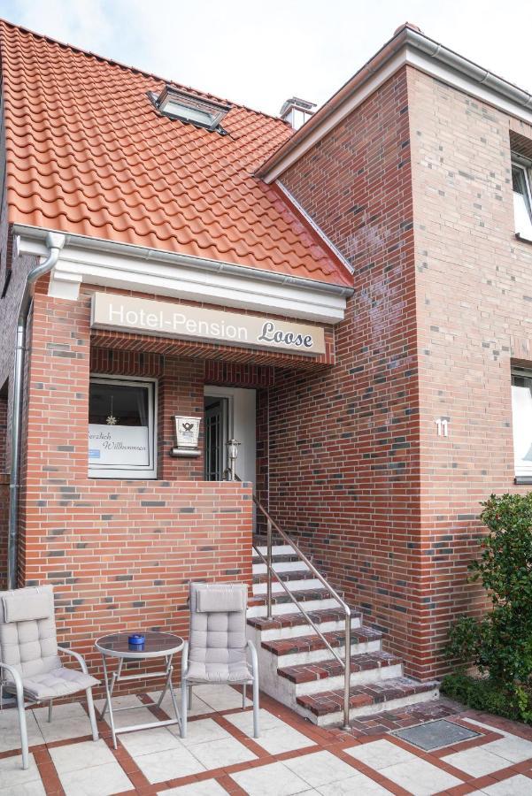 Hotel Pension Loose Borkum Exterior foto